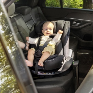 Scaun auto Kinderkraft I-360 4-in-1, pentru copii 0-12 ani, negru - Img 2