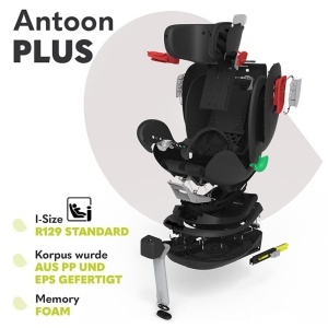 Scaun auto Lionelo Antoon Plus Isofix 360deg 0-18 kg - Img 8