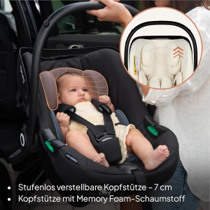 Scaun Auto Lionelo Astrid i-Size cu Baza ISOFIX, 40-87 cm, 3-Puncte, Dri-Seat - Img 5