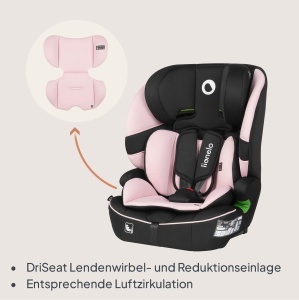 Scaun auto Lionelo Billy i-Size 76-150 cm ISOFIX Top Tether Siguranta R129 - Img 6