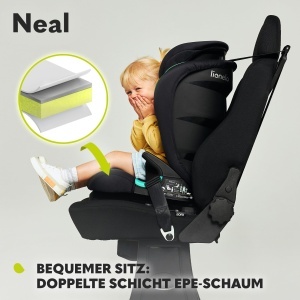 Scaun Auto Lionelo Neal, 15-36kg, Isofix, Protectie Laterala - Img 9