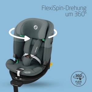 Scaun Auto Maxi-Cosi Emerald 360 S, 0-12 ani, 40-150 cm, Gri - Img 3