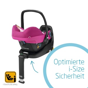 Scaun auto Maxi-Cosi Pebble Plus i-Size pentru bebelusi 0-12 luni Frequency Pink - Img 5