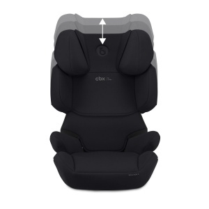 Scaun auto pentru copii CBX by CYBEX Solution X i-Fix, ISOFIX, 15-50kg, Negru - Img 3