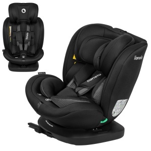 Scaun auto pentru copii Lionelo Bastiaan i-Size 0-36 kg Isofix rotativ 360deg negru