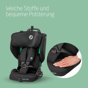 Scaun auto pentru copii Maxi-Cosi Nomad Plus, 15 luni - 4 ani, supercompact, negru - Img 6