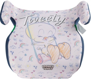 Scaun Auto Tataway Warner Bros Tweety, 126-150 cm, 22-36 kg, Usor de Transportat - Img 3