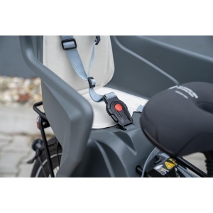 Scaun de bicicleta pentru copii FISCHER, 22kg, prindere rapida, grirosu - Img 7