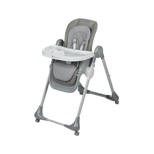 Scaun de masa Bebeconfort Olea, 0-3 ani, 9 inaltimi, 3 pozitii inclinare, Gri Tinted
