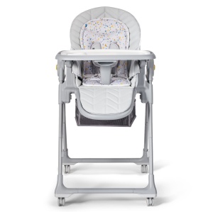 Scaun de masa copii Kinderkraft LASTREE, 2 in 1, gri, cu functie de inclinare - Img 11