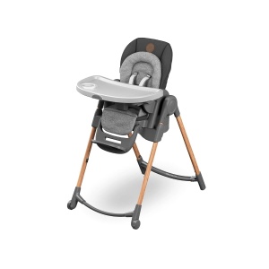 Scaun de masa copii Maxi-Cosi Minla, 6 in 1, 0-14 ani, 9 inaltimi, Essential Graphite