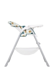 Scaun de masa Graco SnackEase compact si pliabil cu tavita detasabila cos de depozitare multicolor - Img 8