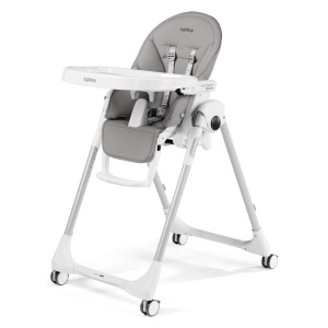 Scaun de masa multifunctional Peg Perego Prima Pappa Follow Me Ice reglabil cu functie de sezlong