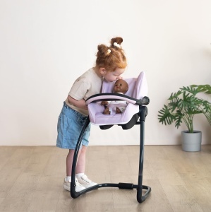 Scaun multifunctional pentru papusi Smoby Maxi-Cosi 3-in-1 transformabil pentru copii 3 - Img 5