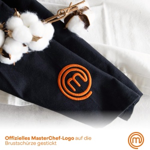 Sch apron MasterChef, 100 bumbac, ajustabila, multicolor - Img 4