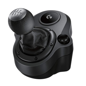 Schaltknauf Logitech G Driving Force, 6 Gange, H-Schema, Negru