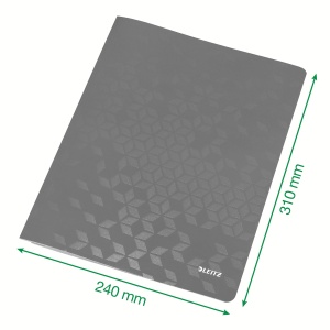 Schnellhefter Leitz WOW A4, Capacitate 60 Fisiere, Culoare Verde - Img 4