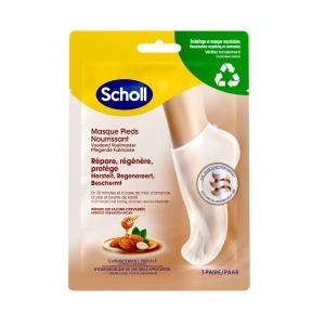 Scholl Masca de Picioare cu Miere si Ulei de Migdale Hidratanta 20 Min