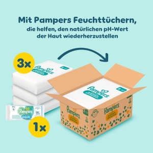 Scutece Pampers Premium Protection, Marimea 2, 4-8 kg, 10 bucati, cu servetele umede - Img 2