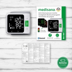 Senzor de tensiune Medisana BW 360 connect, cu Bluetooth, afisaj LC, pentru 2 utilizatori - Img 5