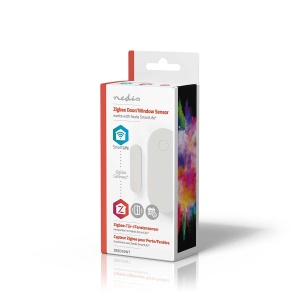 Senzor pentru Usi si Feronerie Nedis Zigbee 3.0, Alb, Alimentat cu Baterii - Img 3