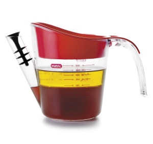 Separator de grasime Lacor 61610, transparent, design european, garantie 2 ani