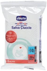 Servetele umede Chicco 00007921000000, 16 bucati, alb