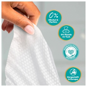 Servetele umede Pampers Aqua Soft Touch, 864 bucati, 99 apa, fara alcool - Img 7