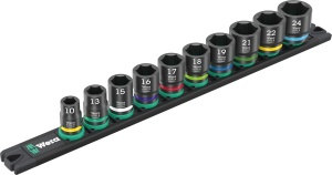 Set 10 Chei cu Magnet Wera 05005451001, 38, Impaktor, Usor de Utilizat