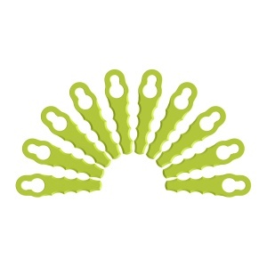 Set 10 Cutite de Schimb Ryobi RAC155 pentru Trimmeri 18V, Culoare Verde