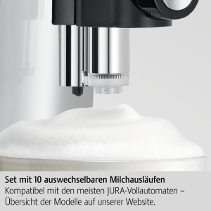 Set 10 Milchauslauf Original JURA 72228 Compatibil One-Touch Igiena Certificata TUV - Img 3