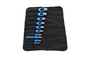 Set 10 Piese Locheise GEDORE, 3-25 mm, Guma, Piele, Materiale Dichtare - Img 2