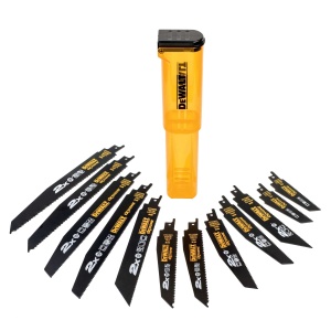 Set 12 Piese Fierastrau DEWALT DT2441L pentru Taiere in Lemn si Metal - Img 1