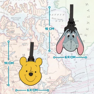 Set 2 Etichete Luggage Disney Winnie The Pooh si I-Aah - Img 5