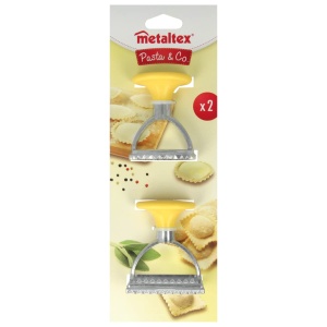 Set 2 forme ravioli Metaltex 252326080 rotund si patrat aluminiu - Img 4