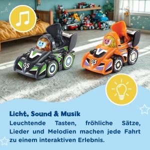 Set 2 Masinute Interactiune VTech Tut Tut Baby Flitzer - Sunet si Lumina - Img 3