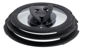 Set 3 Piese Capac Din Sticla Tefal Ingenio 161820 cm, Design Compact - Img 4