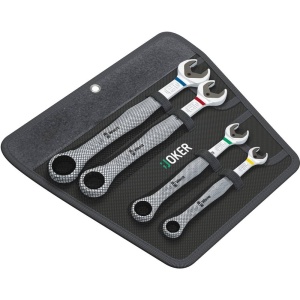 Set 4 Chei Racheta Wera 6000 Joker, Metrice, Cu Haltefunctie, 10-19mm