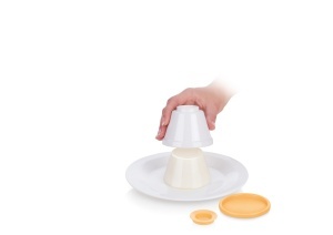 Set 4 forme Panna Cotta Tescoma cu capac, 150ml, plastic durabil - Img 10