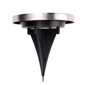 Set 4 Lampa Solara pentru Exterior Grundig - LED, Inox, Lumina Rece - Img 2