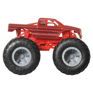 Set 4 Masini Hot Wheels Monster Trucks 164 cu Roti Mari, JJT68 - Img 2