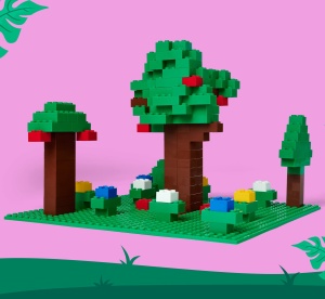 Set 4 Placi de Constructie Simba Blox 25x25cm Compatibile Culori Diverse - Img 4