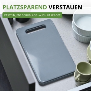 Set 4 Tavi Mic Dejun Westmark 62012270 Plastic Culoare Antracit - Img 8