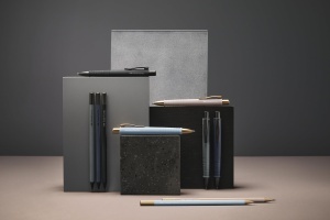 Set 5 Pixuri Faber-Castell Poly Ball Urban Blue, Ergonomice, Cu Cerneala Documente - Img 6