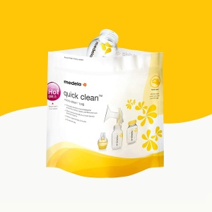 Set 5 Pungi Microonde Medela Quick Clean pentru Dezinfectie - Img 7