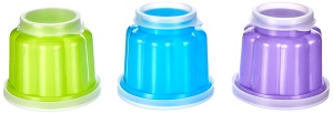 Set 6 forme pentru jeleu Ibili 756500 multicolor plastic 75 x 75 x 61 cm - Img 2