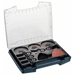 Set Accesorii Bosch Starlock i-Boxx Pro 34 Piese Pentru Multifunctionale Taiere si Slefuire - Img 1