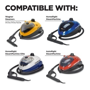 Set Accesorii pentru Masina de Abur Homeright C900059, 11 Piese, Diverse Suprafete - Img 2