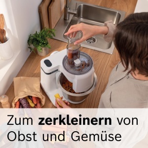 Set accesorii pentru masina de bucatarie Bosch VeggieLove MUZ5VL1, 5 discuri din inox, compatibil cu seriile MUM 2 si MUM 5 - Img 3