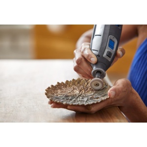Set accesorii pentru slefuire si polishare Dremel EZ726-01, 8 piese, sistem EZ Lock - Img 7